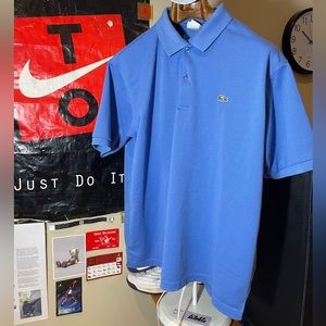 Baby blue Made in France Lacoste polo